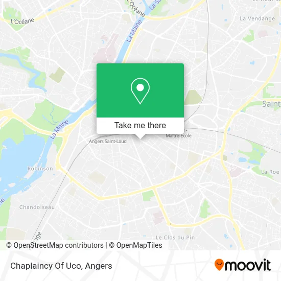 Chaplaincy Of Uco map