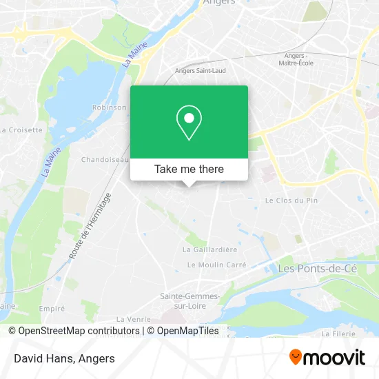 David Hans map