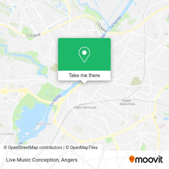 Live Music Conception map