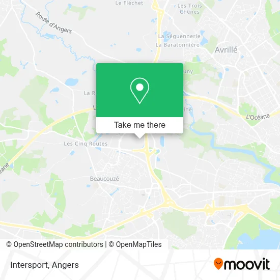 Intersport map