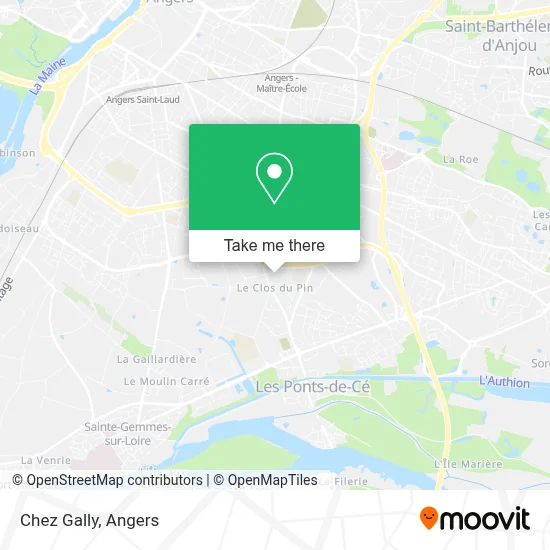 Chez Gally map