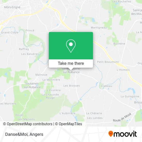 Danse&Moi map