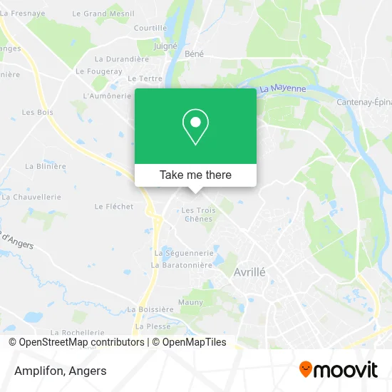 Amplifon map