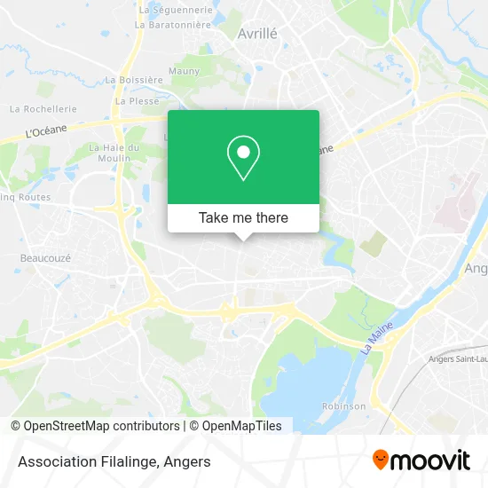 Association Filalinge map