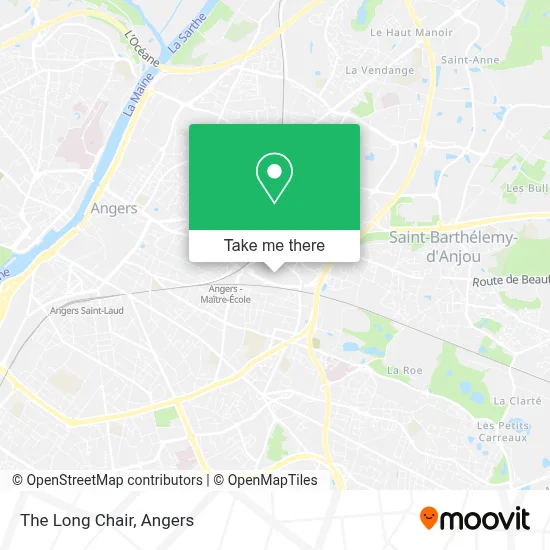 La Chaise Longue map