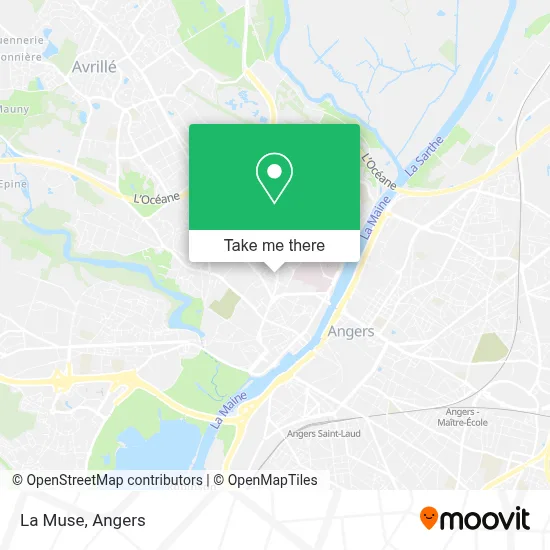 La Muse map