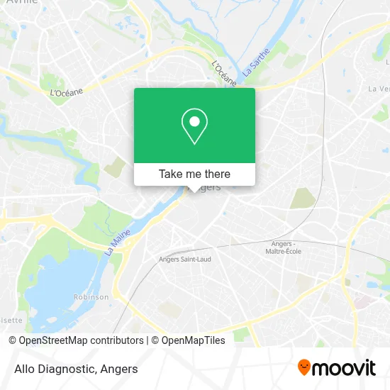 Allo Diagnostic map