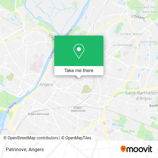 Patrinove map
