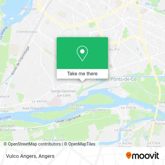 Vulco Angers map