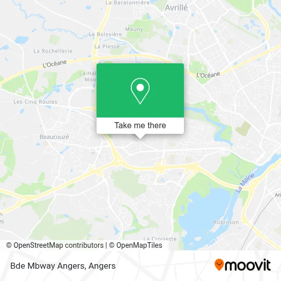 Bde Mbway Angers map