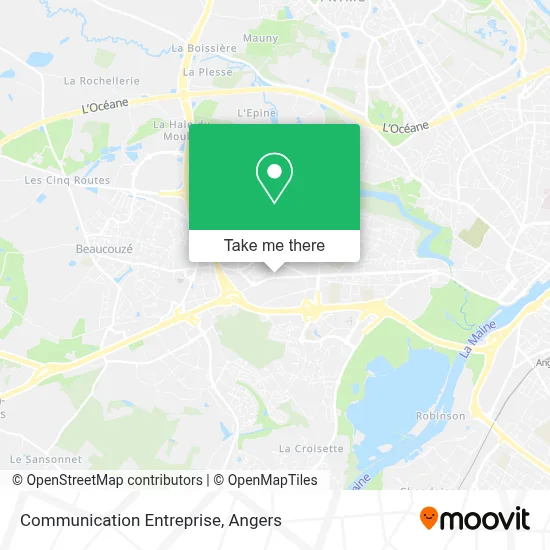 Communication Entreprise map