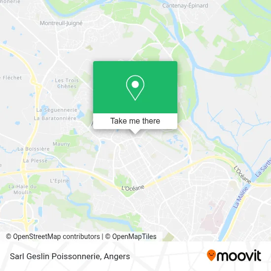 Sarl Geslin Poissonnerie map