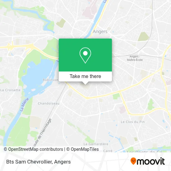 Bts Sam Chevrollier map
