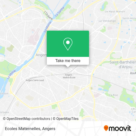 Ecoles Maternelles map