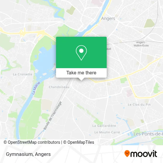 Gymnase map