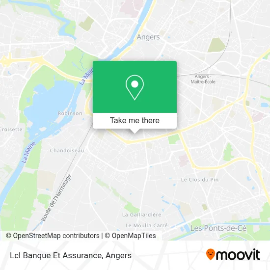 Lcl Banque Et Assurance map