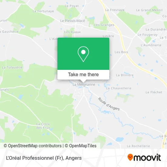 L'Oréal Professionnel (Fr) map