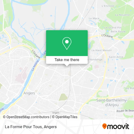 La Forme Pour Tous map