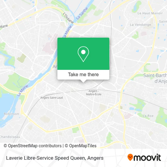 Laverie Libre-Service Speed Queen map
