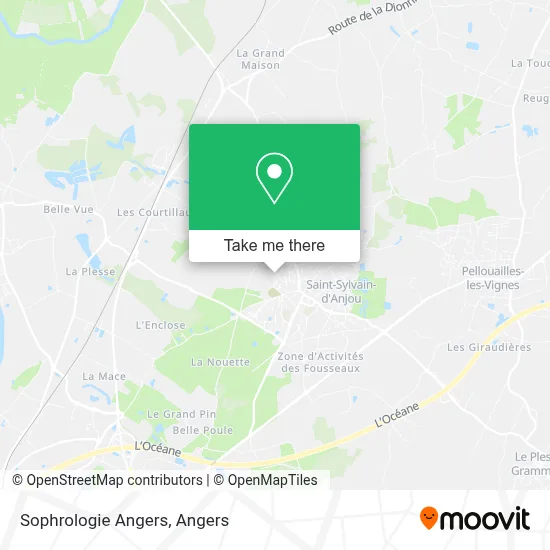 Sophrologie Angers map