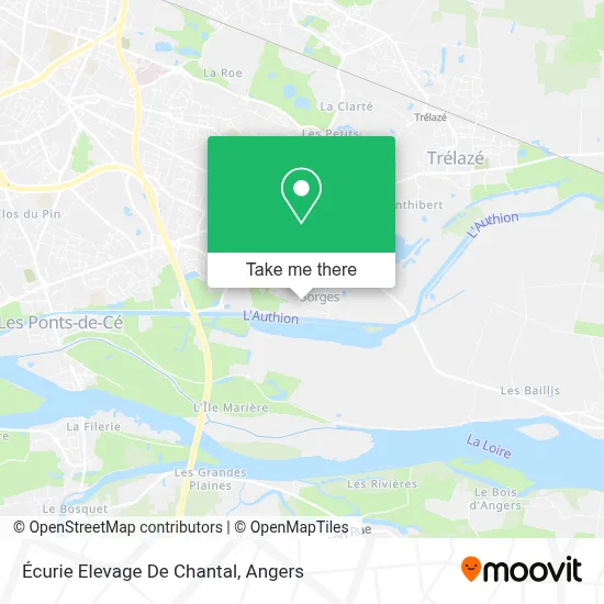 Écurie Elevage De Chantal map