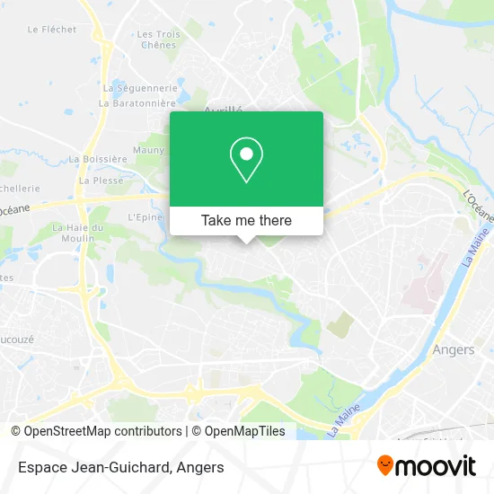 Espace Jean-Guichard map