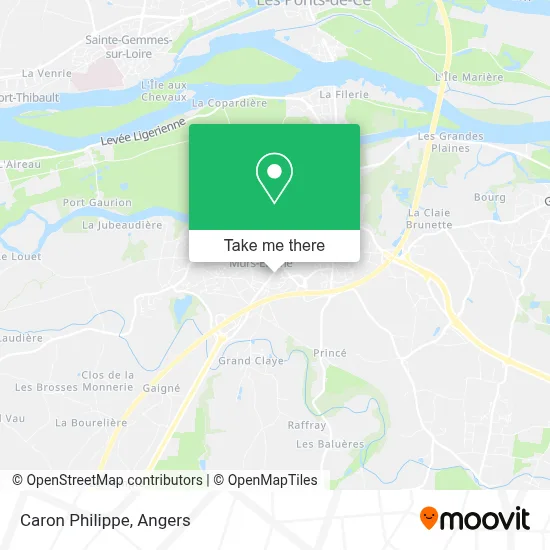 Caron Philippe map