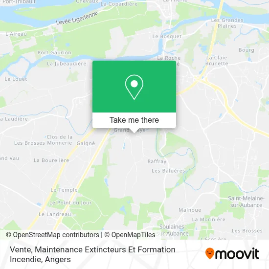 Vente, Maintenance Extincteurs Et Formation Incendie map