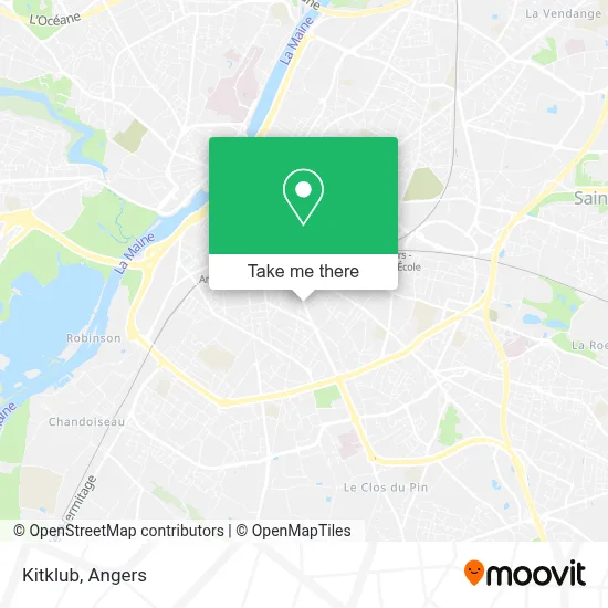Kitklub map