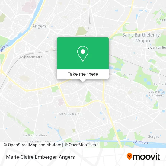 Marie-Claire Emberger map