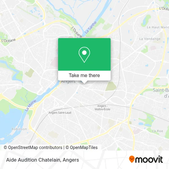 Aide Audition Chatelain map