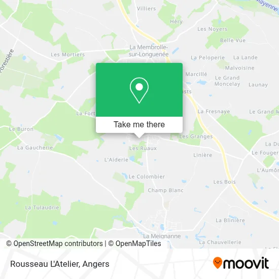 Rousseau L'Atelier map