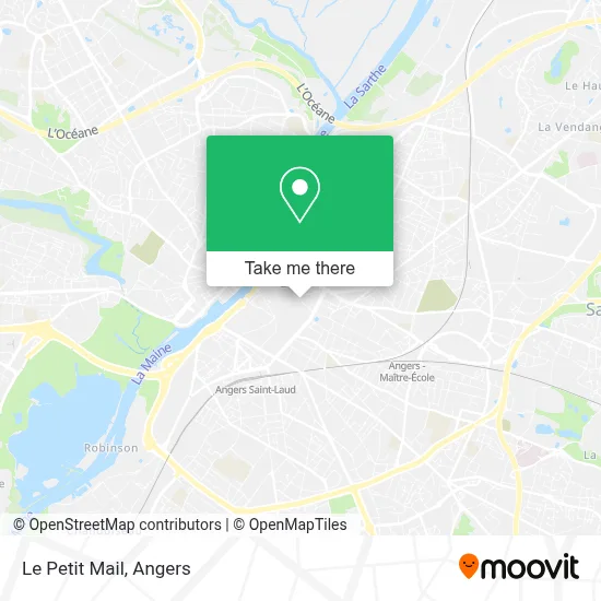 Le Petit Mail map