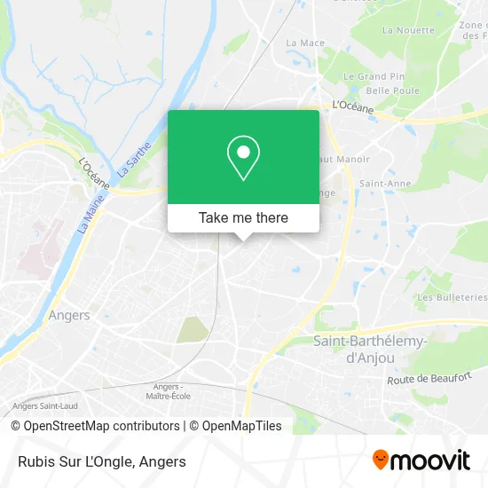 Rubis Sur L'Ongle map
