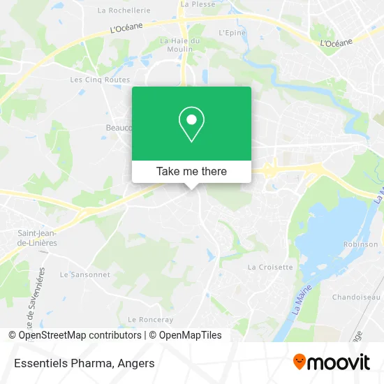 Essentiels Pharma map