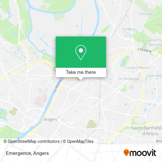 Émergence map