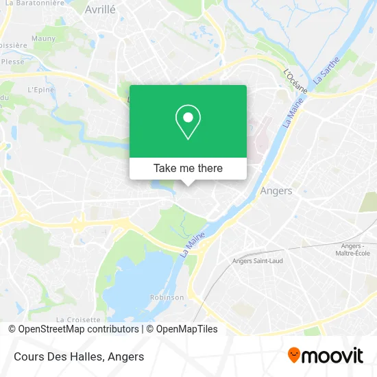 Cours Des Halles map