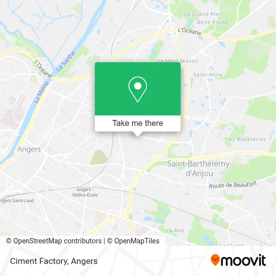 Ciment Factory map