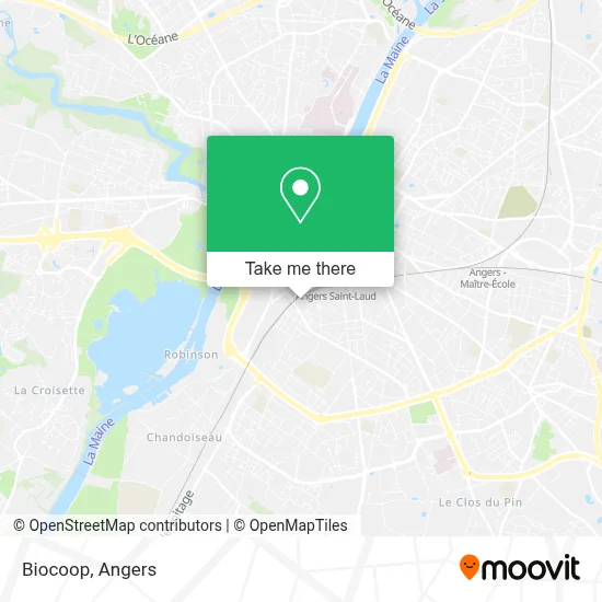 Biocoop map
