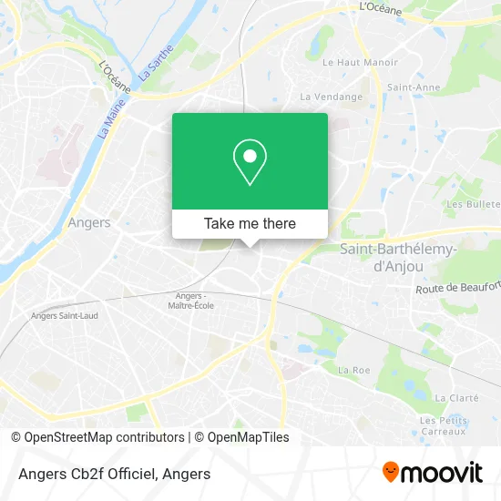 Angers Cb2f Officiel map