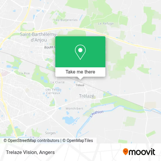 Trelaze Vision map