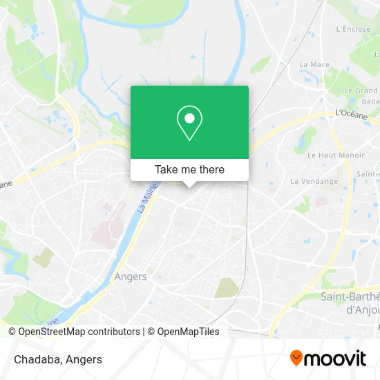 Chadaba map