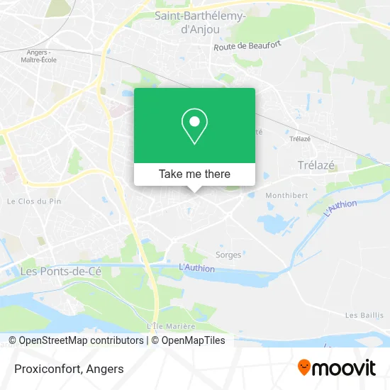 Proxiconfort map