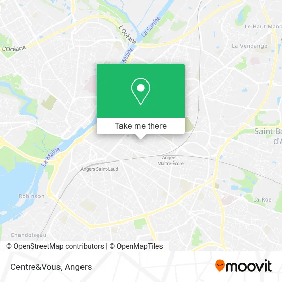 Centre&Vous map