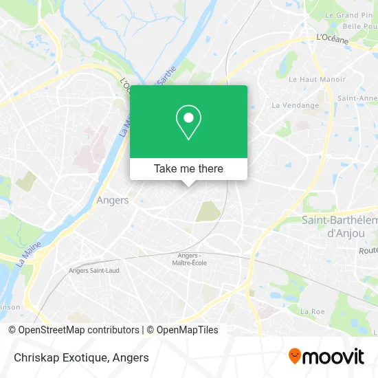 Chriskap Exotique map