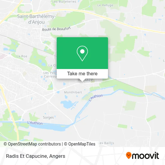 Radis Et Capucine map