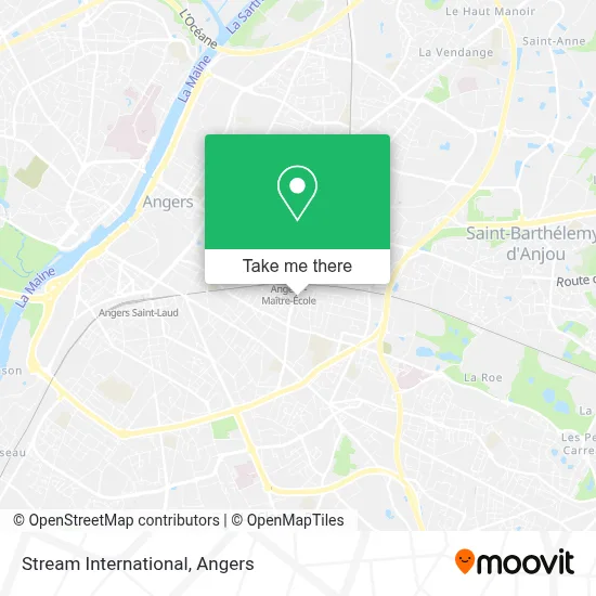 Stream International map