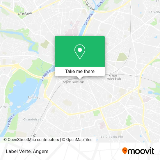 Label Verte map