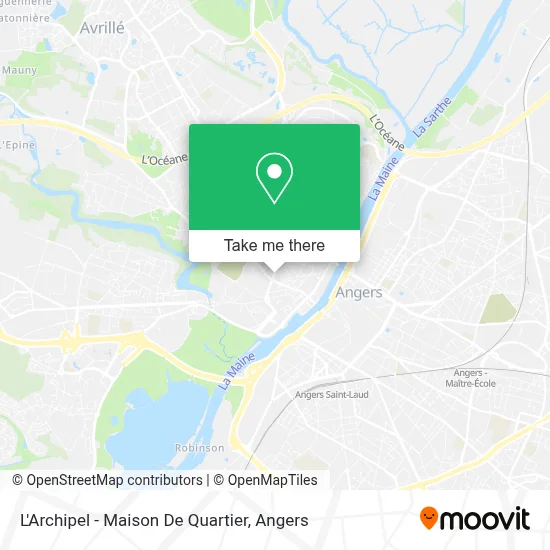 L'Archipel - Maison De Quartier map