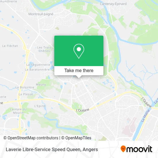 Laverie Libre-Service Speed Queen map